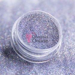 Decor pentru unghii NADP028CC sclipici DEJA VU cu reflexii de polen Silver Effect